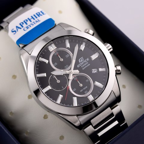 Zegarek Męski Casio EDIFICE Chronograph EFB-710D-1A + BOX Zegarek Męski Casio EDIFICE Chronograph EFB-710D-1A + BOX