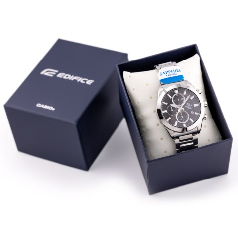 Zegarek Męski Casio EDIFICE Chronograph EFB-710D-1A + BOX Zegarek Męski Casio EDIFICE Chronograph EFB-710D-1A + BOX
