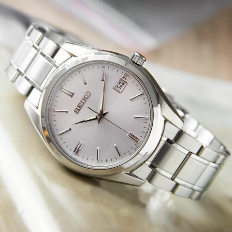 Zegarek Męski Seiko SUR307P1 SZAFIR WR100 + BOX Zegarek Męski Seiko SUR307P1 SZAFIR WR100 + BOX