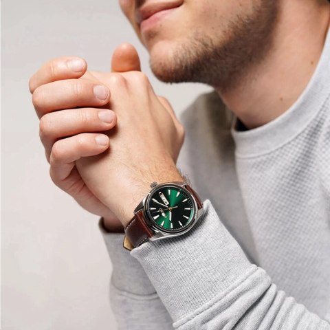 Zegarek Męski Seiko SUR449P1 SZAFIR WR100 (ZSE012B) + BOX Zegarek Męski Seiko SUR449P1 SZAFIR WR100 (ZSE012B) + BOX