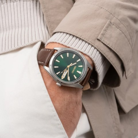 Zegarek Męski Seiko SUR449P1 SZAFIR WR100 (ZSE012B) + BOX Zegarek Męski Seiko SUR449P1 SZAFIR WR100 (ZSE012B) + BOX