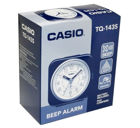 Budzik CASIO TQ-143S-8EF Budzik CASIO TQ-143S-8EF