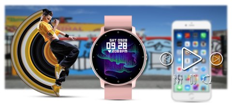 Smartwatch Damski Gravity GT1-1 Smartwatch Damski Gravity GT1-1