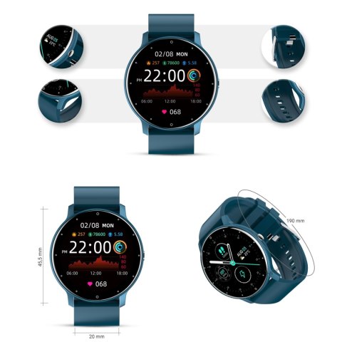 Smartwatch Damski Gravity GT1-5 Smartwatch Damski Gravity GT1-5