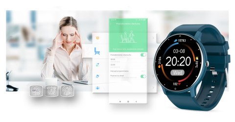 Smartwatch Damski Gravity GT1-5 Smartwatch Damski Gravity GT1-5
