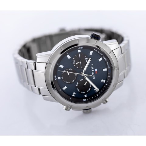 ZEGAREK MĘSKI TOMMY HILFIGER Troy 1792104 + BOX ZEGAREK MĘSKI TOMMY HILFIGER Troy 1792104 + BOX