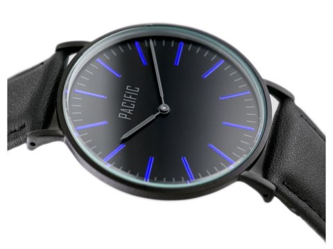 ZEGAREK DAMSKI PACIFIC CLOSE (zy588c) - black/blue ZEGAREK DAMSKI PACIFIC CLOSE (zy588c) - black/blue