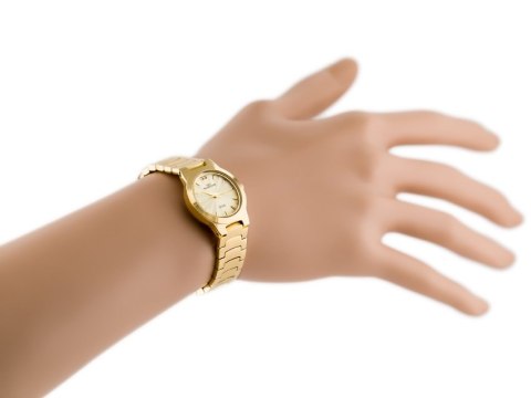 ZEGAREK DAMSKI RUBICON RNBC21 - gold (zr568c) ZEGAREK DAMSKI RUBICON RNBC21 - gold (zr568c)