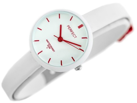 ZEGAREK DZIECIĘCY PERFECT MENTOSS - white (zp731a) ZEGAREK DZIECIĘCY PERFECT MENTOSS - white (zp731a)
