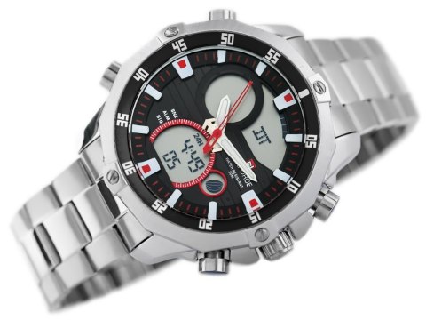 ZEGAREK MĘSKI NAVIFORCE CIRRUS (zn010a) - silver/black ZEGAREK MĘSKI NAVIFORCE CIRRUS (zn010a) - silver/black