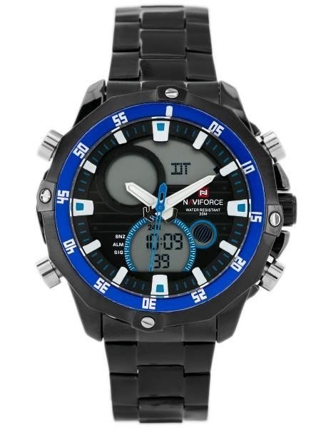 ZEGAREK MĘSKI NAVIFORCE CIRRUS (zn010f) - black/blue ZEGAREK MĘSKI NAVIFORCE CIRRUS (zn010f) - black/blue
