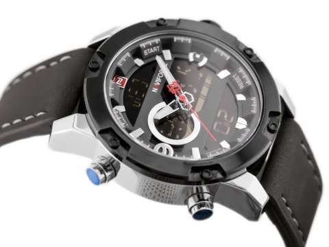 ZEGAREK MĘSKI NAVIFORCE - NF9097 (zn043b) - grey ZEGAREK MĘSKI NAVIFORCE - NF9097 (zn043b) - grey