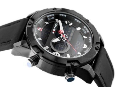 ZEGAREK MĘSKI NAVIFORCE - NF9097 (zn043c) - black + BOX ZEGAREK MĘSKI NAVIFORCE - NF9097 (zn043c) - black + BOX