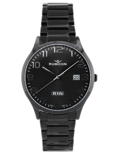 ZEGAREK MĘSKI RUBICON RNDD60 (zr078e) - stalowy ZEGAREK MĘSKI RUBICON RNDD60 (zr078e) - stalowy
