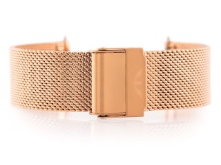 Bransoleta Bisset (bb009c) - różowozłota 12mm