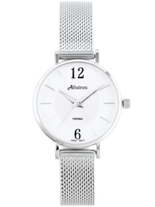 ZEGAREK DAMSKI ALBATROSS ABBC16 (za543c) silver / silver