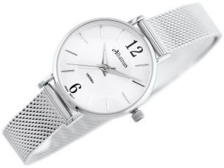 ZEGAREK DAMSKI ALBATROSS ABBC16 (za543c) silver / silver