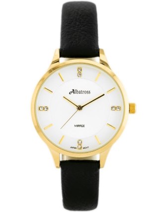 ZEGAREK DAMSKI ALBATROSS Mirage ABAC04 (za535a) gold