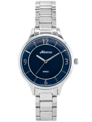 ZEGAREK DAMSKI ALBATROSS Mirage ABBC02 (za538b) silver/blue