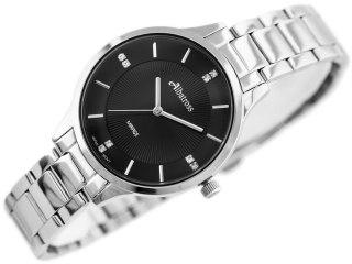 ZEGAREK DAMSKI ALBATROSS Mirage ABBC02 (za538c) silver/black
