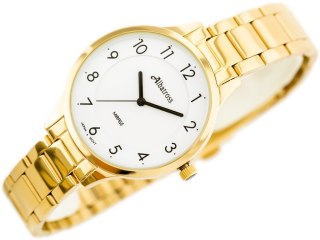 ZEGAREK DAMSKI ALBATROSS Mirage ABBC02 (za538e) gold/white
