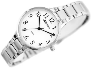 ZEGAREK DAMSKI ALBATROSS Mirage ABBC05 (za539a) silver/white