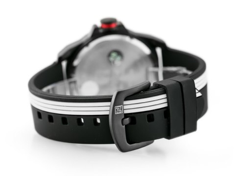 ZEGAREK MĘSKI NAVIFORCE - NF9098 (zn045b) - black/white ZEGAREK MĘSKI NAVIFORCE - NF9098 (zn045b) - black/white