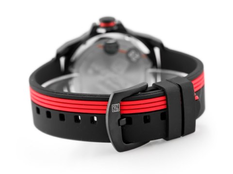 ZEGAREK MĘSKI NAVIFORCE - NF9098 (zn045e) - black/red ZEGAREK MĘSKI NAVIFORCE - NF9098 (zn045e) - black/red