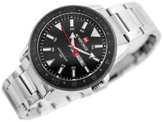 ZEGAREK MĘSKI NAVIFORCE - NF9109 (zn064b) - silver/black