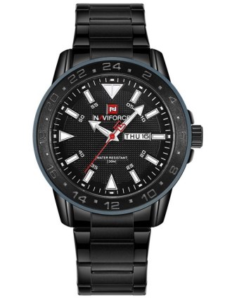 ZEGAREK MĘSKI NAVIFORCE - NF9109 (zn064c) - black