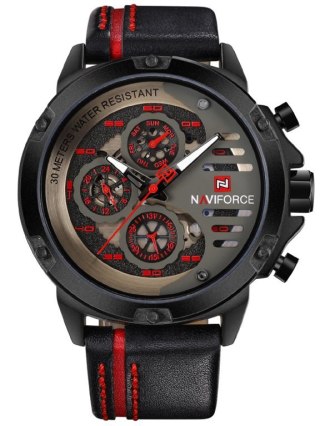 ZEGAREK MĘSKI NAVIFORCE - NF9110 (zn047b) + BOX