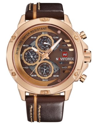 ZEGAREK MĘSKI NAVIFORCE - NF9110 (zn047d) + BOX