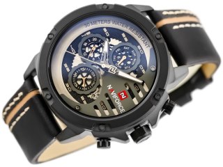 ZEGAREK MĘSKI NAVIFORCE - NF9110 (zn047e) - black/graphite
