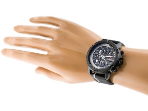 ZEGAREK MĘSKI NAVIFORCE - NF9110 (zn047e) - black/graphite ZEGAREK MĘSKI NAVIFORCE - NF9110 (zn047e) - black/graphite