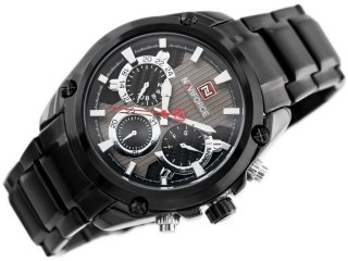 ZEGAREK MĘSKI NAVIFORCE - NF9113 (zn078b) - black + box