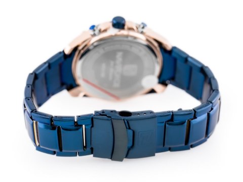 ZEGAREK MĘSKI NAVIFORCE - NF9113 (zn078e) - blue/rose + box ZEGAREK MĘSKI NAVIFORCE - NF9113 (zn078e) - blue/rose + box