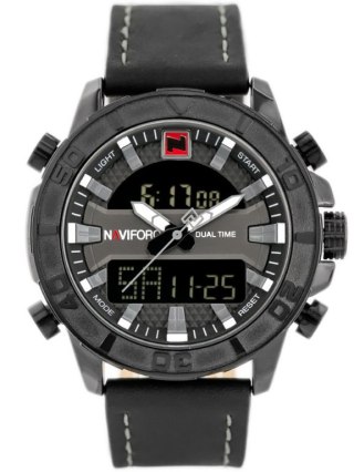 ZEGAREK MĘSKI NAVIFORCE - NF9114 (zn046b) - black/grey