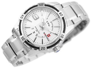 ZEGAREK MĘSKI NAVIFORCE - NF9117 (zn059a) - silver + box