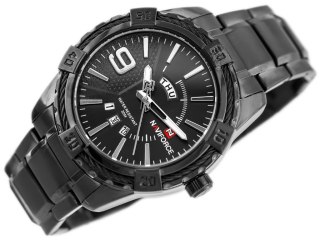 ZEGAREK MĘSKI NAVIFORCE - NF9117 (zn059b) - black + box