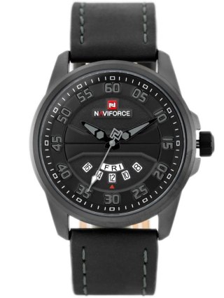 ZEGAREK MĘSKI NAVIFORCE - NF9124 (zn055d) + BOX - black/gray