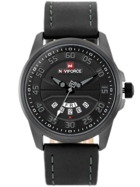 ZEGAREK MĘSKI NAVIFORCE - NF9124 (zn055d) + BOX - black/gray ZEGAREK MĘSKI NAVIFORCE - NF9124 (zn055d) + BOX - black/gray