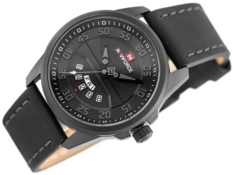 ZEGAREK MĘSKI NAVIFORCE - NF9124 (zn055d) + BOX - black/gray ZEGAREK MĘSKI NAVIFORCE - NF9124 (zn055d) + BOX - black/gray