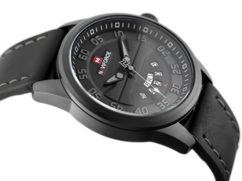 ZEGAREK MĘSKI NAVIFORCE - NF9124 (zn055d) + BOX - black/gray ZEGAREK MĘSKI NAVIFORCE - NF9124 (zn055d) + BOX - black/gray
