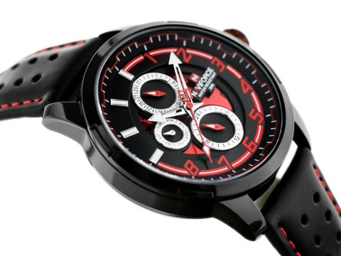ZEGAREK MĘSKI NAVIFORCE - NF9142 (zn087a) black + BOX ZEGAREK MĘSKI NAVIFORCE - NF9142 (zn087a) black + BOX