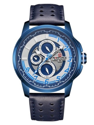 ZEGAREK MĘSKI NAVIFORCE - NF9142 (zn087e) blue + BOX
