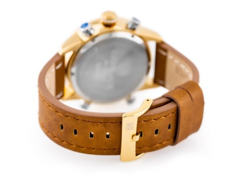 ZEGAREK MĘSKI NAVIFORCE - NF9144 (zn077c) - brown/gold + box ZEGAREK MĘSKI NAVIFORCE - NF9144 (zn077c) - brown/gold + box