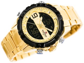 ZEGAREK MĘSKI NAVIFORCE - NF9146S (zn089d) - gold + BOX