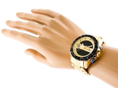 ZEGAREK MĘSKI NAVIFORCE - NF9146S (zn089d) - gold + BOX ZEGAREK MĘSKI NAVIFORCE - NF9146S (zn089d) - gold + BOX