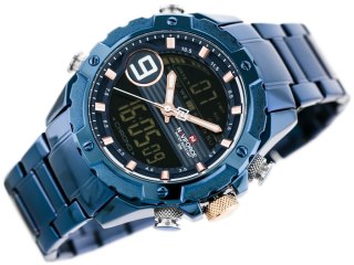 ZEGAREK MĘSKI NAVIFORCE - NF9146S (zn089e) - blue + BOX