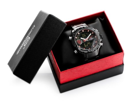 ZEGAREK MĘSKI NAVIFORCE - NF9146S (zn089e) - blue + BOX ZEGAREK MĘSKI NAVIFORCE - NF9146S (zn089e) - blue + BOX